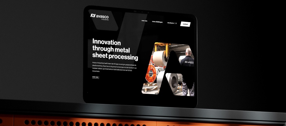 Avasco Industries nieuwe website door GBL Digital