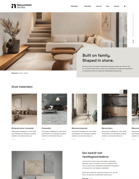 webdesign website voorbeeld